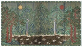 National Palace Museum reopens royal painting gallery, unveils 'Ilwolobongdo'