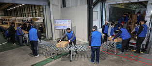 Shipment of test papers for college entrance exam