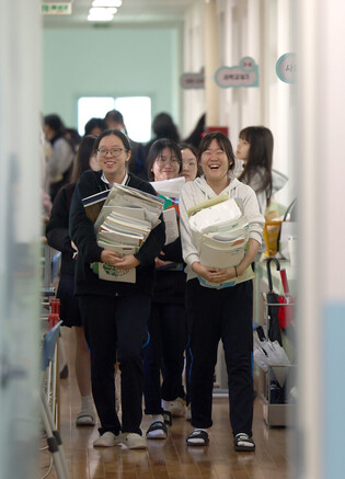 Ahead of college entrance exam