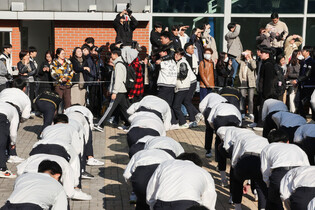 One day ahead of college entrance exam