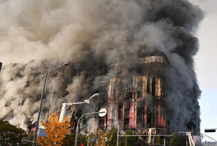 Fire at E-Land Fashion's logistics center