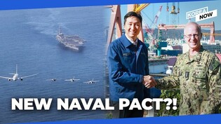 U.S. Navy chief inspects Korea's Aegis destroyer, shipbuilding capabilities