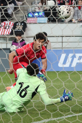 Friendly between S. Korea, Ghana