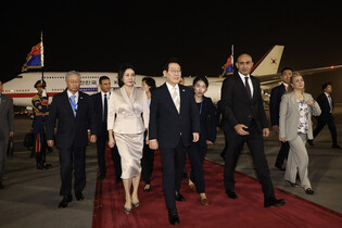 S. Korean President Lee in Cairo