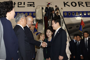S. Korean President Lee in Cairo