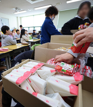 Contract workers at schools go on strike