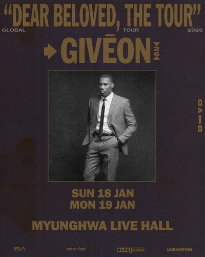 R&B singer-songwriter Giveon to hold first concert in Korea