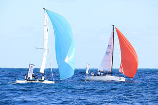 Int'l sailing competition off Jeju