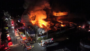 Fire at storage yard