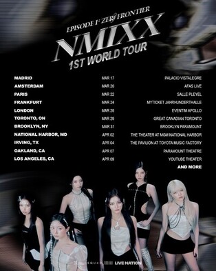 NMIXX to embark on overseas leg of first world tour