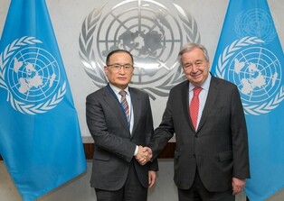Nat'l security adviser meets U.N. secretary-general