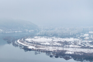 Heavy snow in northeastern S. Korea