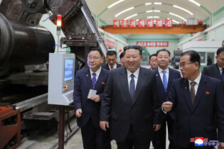 N.K. leader calls for expanding missile, shell production capacity