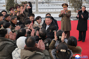 N. Korea's dedication ceremony for hospital, industrial complex