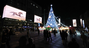 New Year's countdown in Seoul