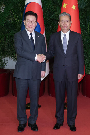 S. Korean president meets China's parliamentary leader