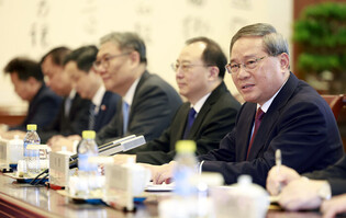 S. Korean president meets Chinese premier