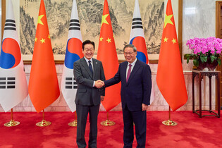 S. Korean president meets Chinese premier