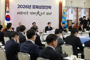 Lee attends meeting on policy initiatives for economic growth