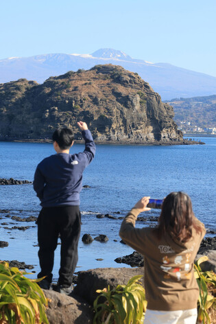 Landscape on Jeju Island