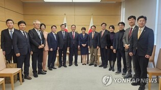 Japan PM says cooperation with S. Korea 'more important than ever' in meeting with Korean lawmakers