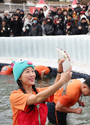 Ice fishing festival