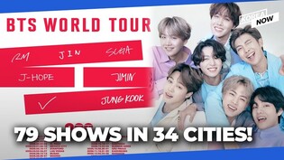 BTS to hold record-breaking world tour with 79 shows in 34 cities