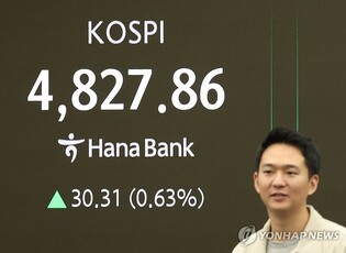 (LEAD) Seoul stocks open at fresh high of over 4,800 as rally enters 11th day