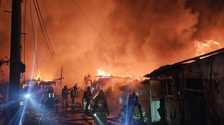 About 50 people evacuated from fire in low-income town in Seoul