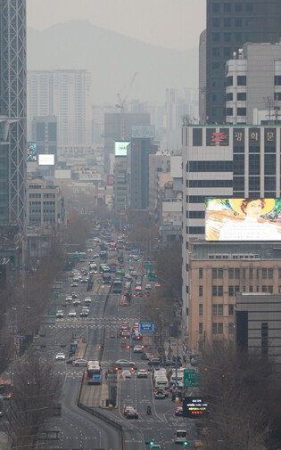 Seoul shrouded in ultrafine dust